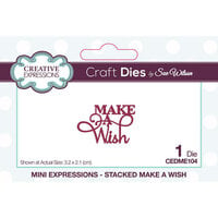 Creative Expressions - Craft Dies - Mini Expressions - Make A Wish