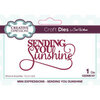 Creative Expressions - Craft Dies - Mini Expressions - Sending You Sunshine