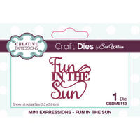 Creative Expressions - Craft Dies - Mini Expressions - Fun In The Sun