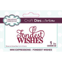 Creative Expressions - Craft Dies - Mini Expressions - Fondest Wishes