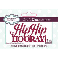 Creative Expressions - Craft Dies - Hip Hip Hooray