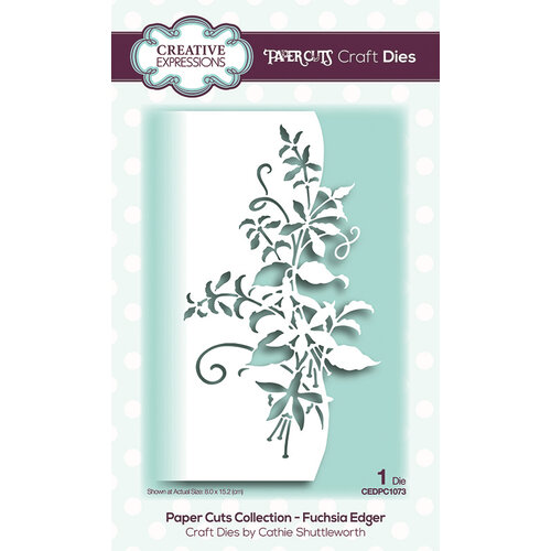 Creative Expressions - Paper Cuts Collection - Craft Die - Fuchsia Edger