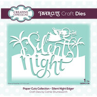 Creative Expressions - Paper Cuts Collection - Christmas - Craft Dies - Silent Night
