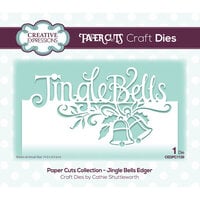 Creative Expressions - Paper Cuts Collection - Christmas - Craft Dies - Jingle Bells