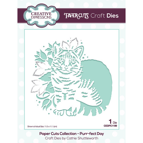 Creative Expressions - Paper Cuts Collection - Craft Dies - Purr-fect Day