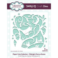 Creative Expressions - Paper Cuts Collection - Christmas - Craft Dies - Midnight Chorus