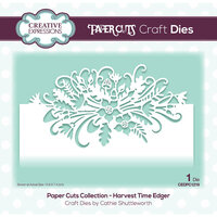 Creative Expressions - Paper Cuts Collection - Craft Dies - Harvest Time Edger