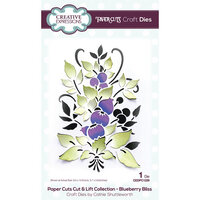 Creative Expressions - Paper Cuts Collection - Craft Dies - Cut And Lift - Blueberry Bliss