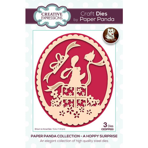 Creative Expressions - Paper Panda Collection - Craft Dies - A Hoppy Surprise