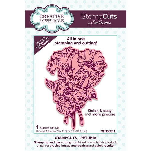 Creative Expressions - Stampcuts - Petunia