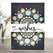 Creative Expressions - Craft Dies and Clear Photopolymer Stamp Set - Bold Shadowed Sentiments - Wishes