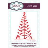 Creative Expressions - One Liner Collection - Christmas - Craft Dies - Under The Tree