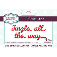 Creative Expressions - One Liner Collection - Christmas - Craft Dies - Jingle All The Way