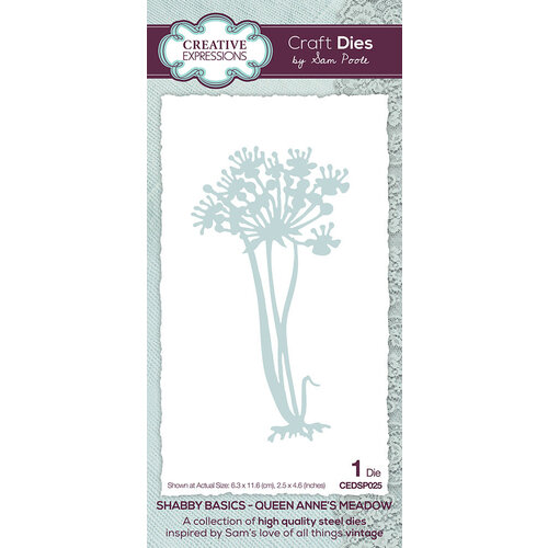Creative Expressions - Craft Dies - Shabby Basics - Queen Anne's