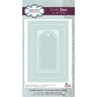 Creative Expressions - Shabby Basics Collection - Craft Dies - Stitched Weave