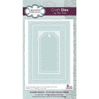 image of Creative Expressions - Shabby Basics Collection - Craft Dies - Stitched Weave