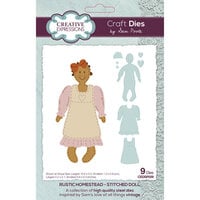 image of Creative Expressions - Rustic Homestead Collection - Craft Dies - Stitched Doll