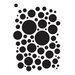 Creative Expressions - Mini Stencils - 4 x 3 - Bubbles