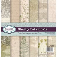 Creative Expressions - 8 x 8 Paper Pad - Shabby Botanicals