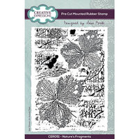 Creative Expressions - Pre-Cut Mounted Rubber Stamps - Nature's Fragments