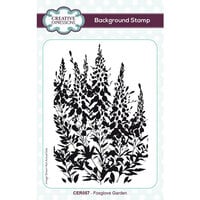 Creative Expressions - Pre-Cut Rubber Stamps - Foxglove Garden