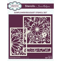 Creative Expressions - Stencils - Sunflower Bouquet