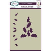 Creative Expressions - Christmas - Stencils - Companion Colouring - Yuletide Spruce