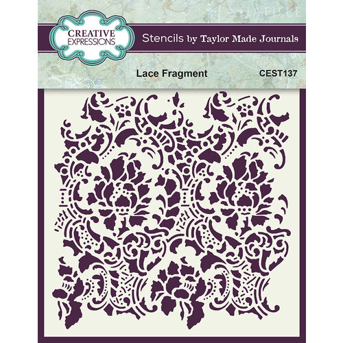 Creative Expressions - Stencils - Lace Fragment