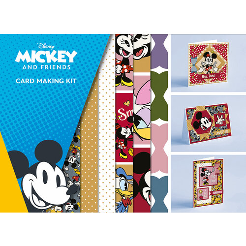 Creative Expressions Mickey & Minnie Mouse - Large Card A4 Kit
