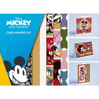 Creative World Of Crafts - A4 Card Making Kit - Mickey and Minnie