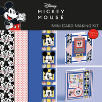 Creative World Of Crafts - 6 x 6 Card Making Kit - Mickey Mouse