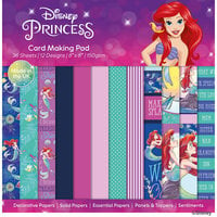 Creative World Of Crafts - 8 x 8 Card Making Pad - The Little Mermaid