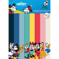 Creative World Of Crafts - A4 Colour Card Pack - Mickey and Friends
