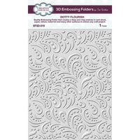 Creative Expressions - 3D Embossing Folder - Dotty Flourish