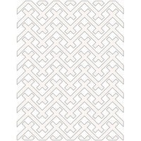 Creative Expressions - 3D Embossing Folder - Twill Weave