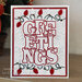 Creative Expressions - Christmas - 3D Embossing Folder - Decorative Poinsettia Frame