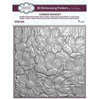 Creative Expressions - 3D Embossing Folder - Cosmos Bouquet