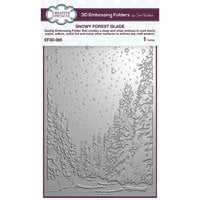 Creative Expressions - Christmas - 3D Embossing Folders - Snowy Forest Glade