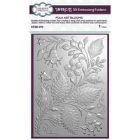 Creative Expressions - 3D Embossing Folder - Folk Art Blooms