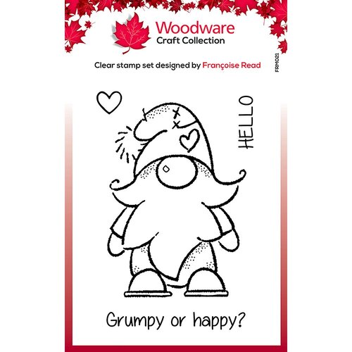 Woodware - Clear Photopolymer Stamps - Gnome