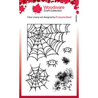 Creative Expressions - Woodware Craft Collection - Clear Photopolymer Stamps - Spider's Web