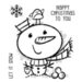 Woodware - Christmas - Clear Photopolymer Stamps - Little Snowman