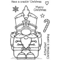 Woodware - Christmas - Clear Photopolymer Stamps - Nutcracker Gnome