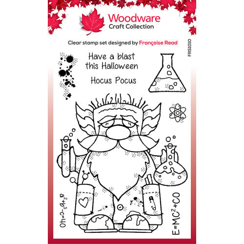 Woodware - Halloween - Clear Photopolymer Stamps - Professor Gnome