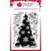 Woodware - Christmas - Clear Photopolymer Stamps - Snow Frosted Tree