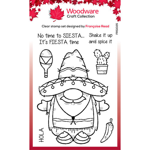 Woodware - Clear Photopolymer Stamps - Fiesta Time