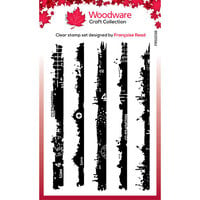 Woodware - Clear Photopolymer Stamps - Grungy Borders