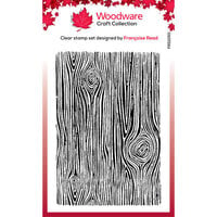 Woodware - Clear Photopolymer Stamps - Woodgrain