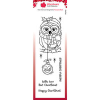 Creative Expressions - Woodware Craft Collection - Christmas - Clear Photopolymer Stamps - Bauble Owl
