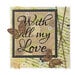 Creative Expressions - Woodware Craft Collection - Clear Photopolymer Stamps - Old Letter